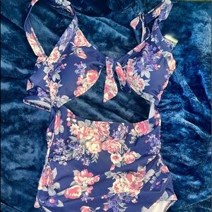 Womens floral one piece